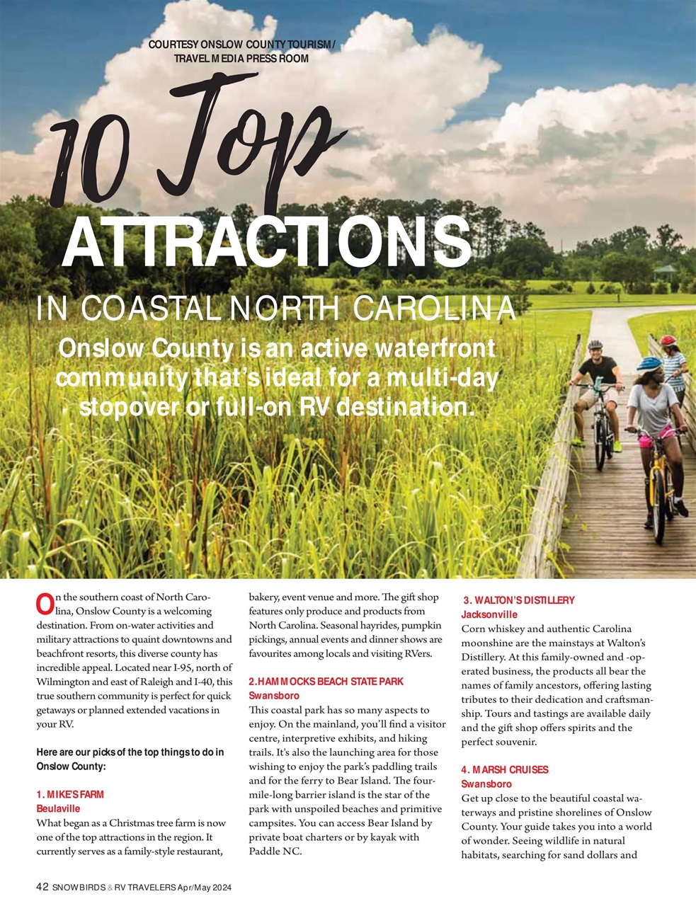 Snowbirds & RV Travelers Preview Pages