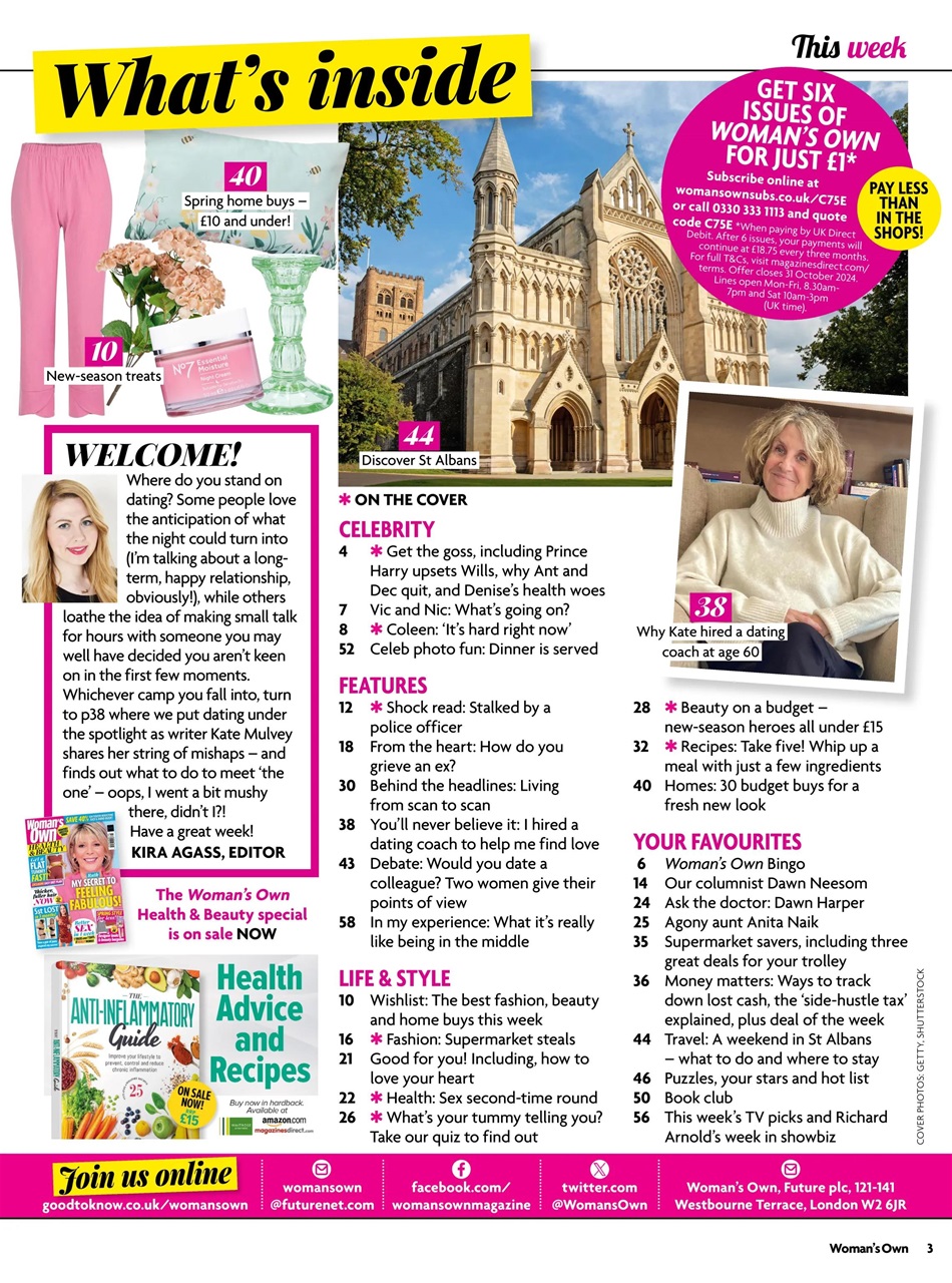 Woman's Own Preview Pages