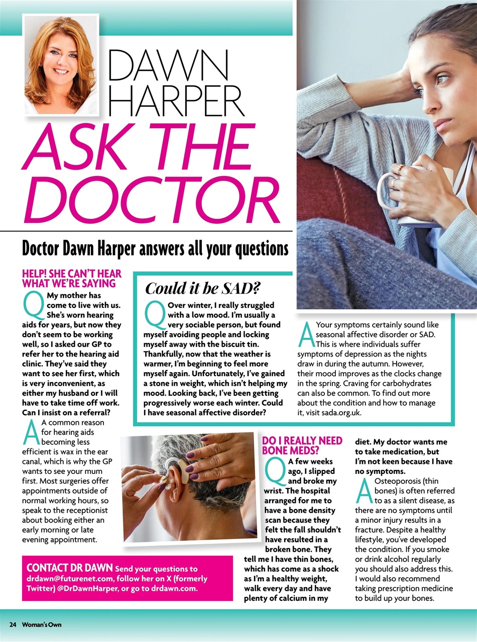 Woman's Own Preview Pages