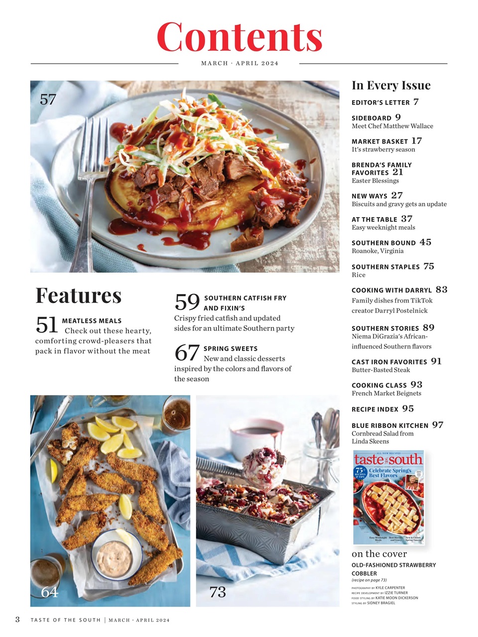 Taste of the South Preview Pages