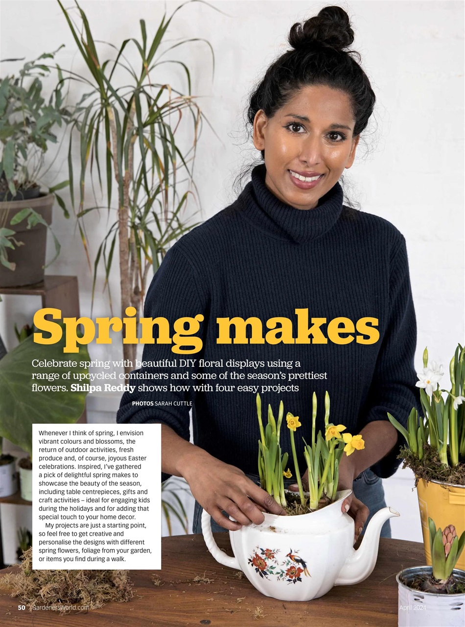 BBC Gardeners’ World Magazine - April 2024 Back Issue