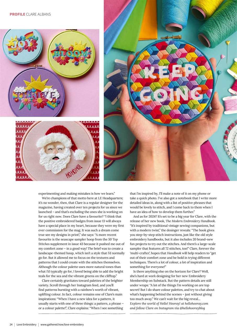 Love Embroidery Preview Pages