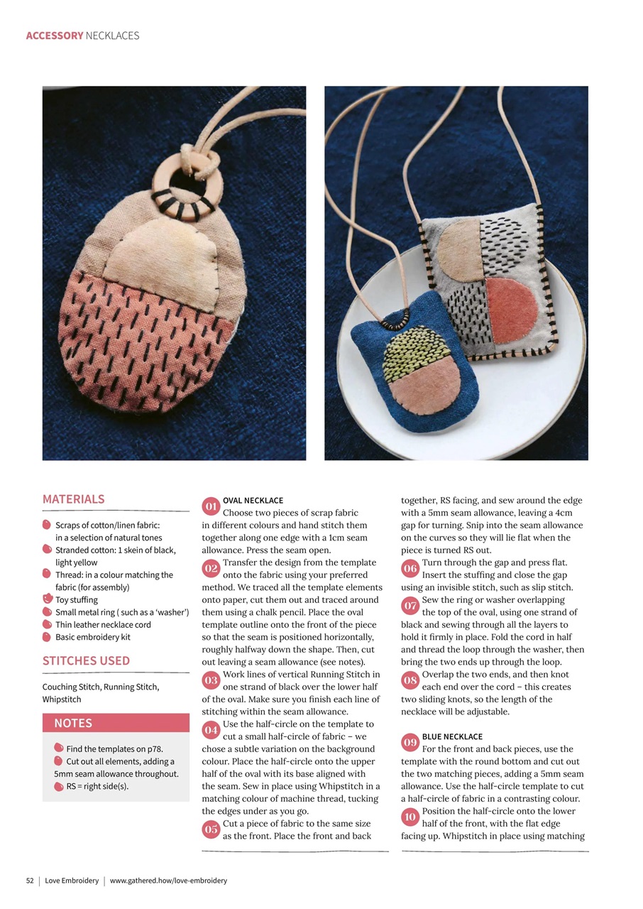 Love Embroidery Preview Pages