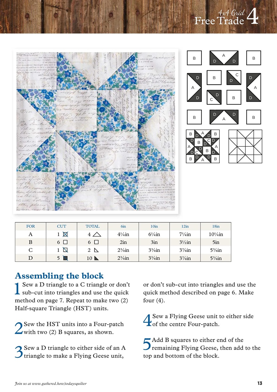 Today’s Quilter Preview Pages