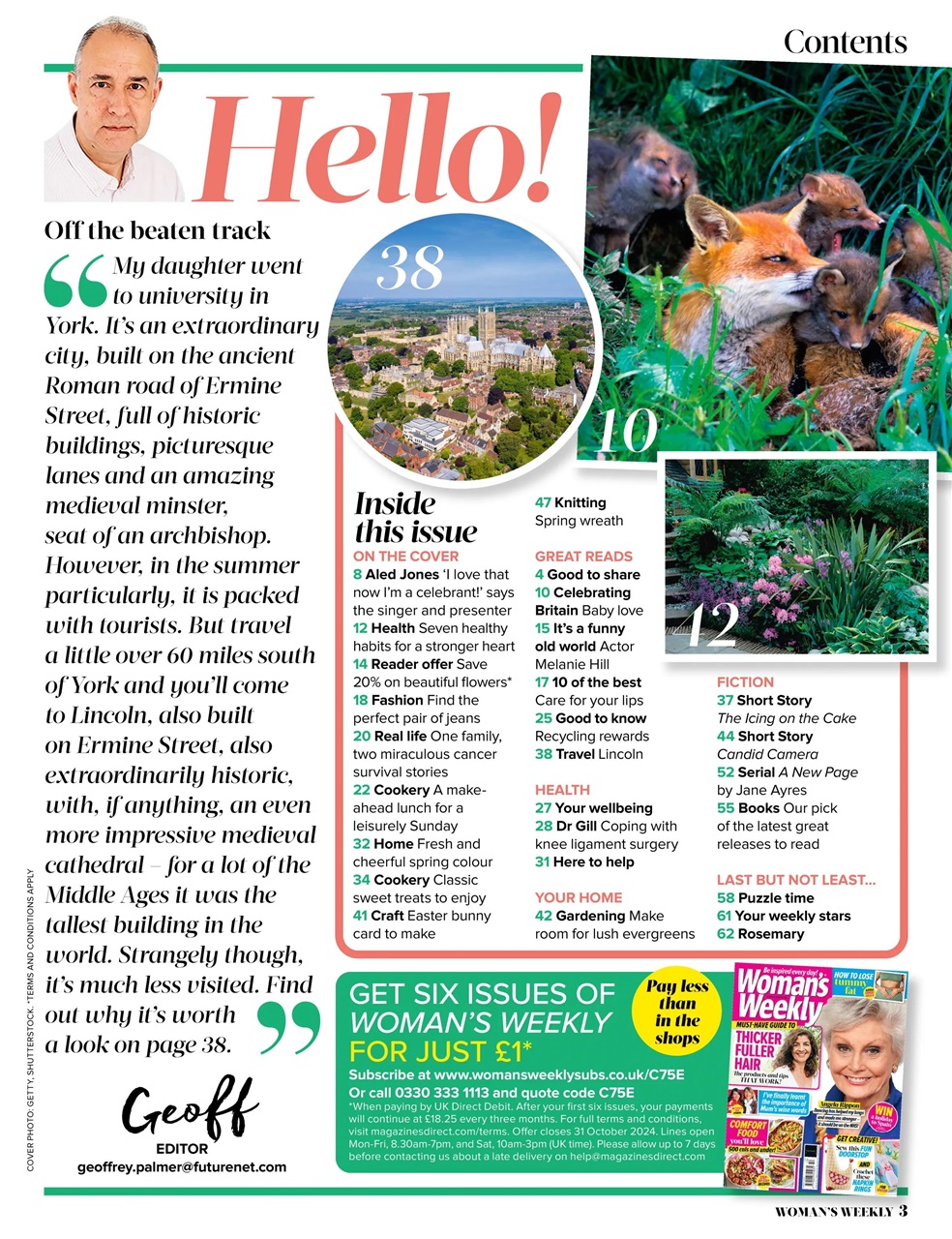 Woman's Weekly Preview Pages