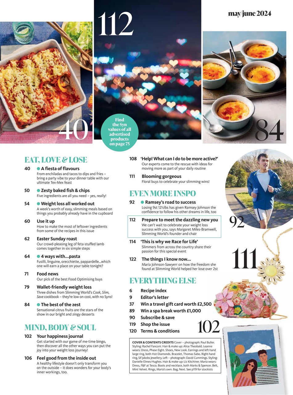 Slimming World Preview Pages