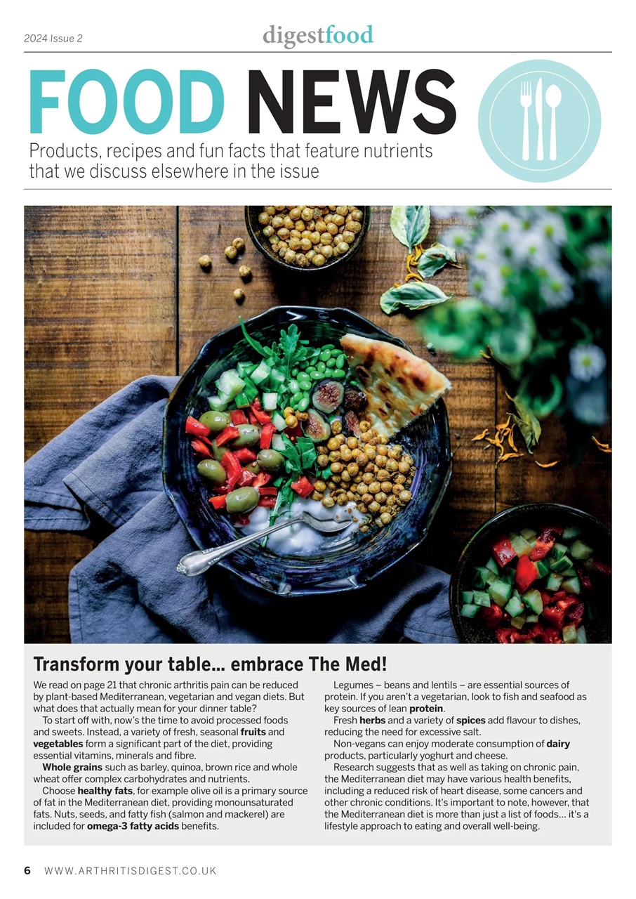 Arthritis Digest Preview Pages