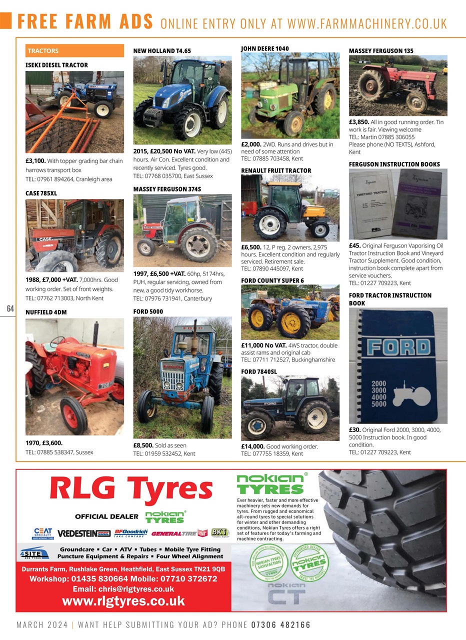 Farm Machinery Preview Pages