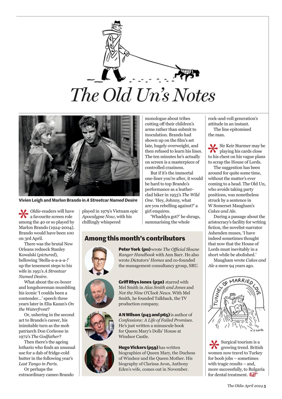 The Oldie Preview Pages