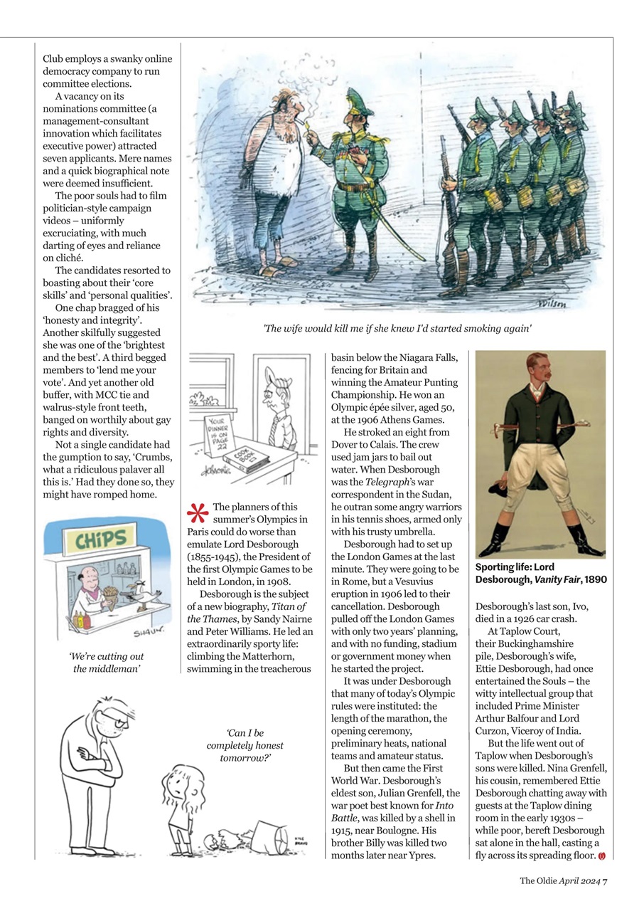 The Oldie Preview Pages