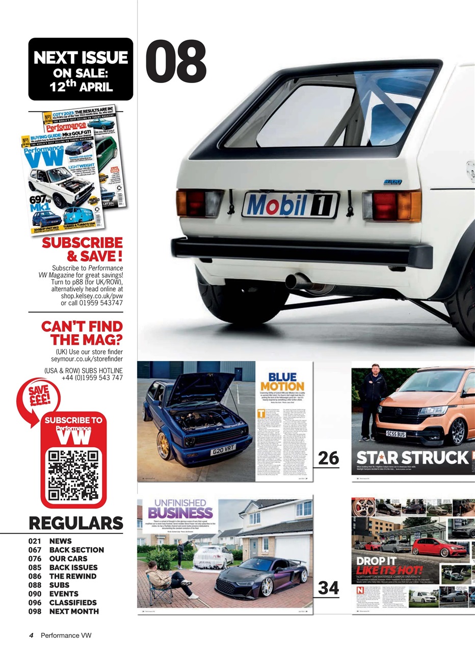 Performance VW Preview Pages