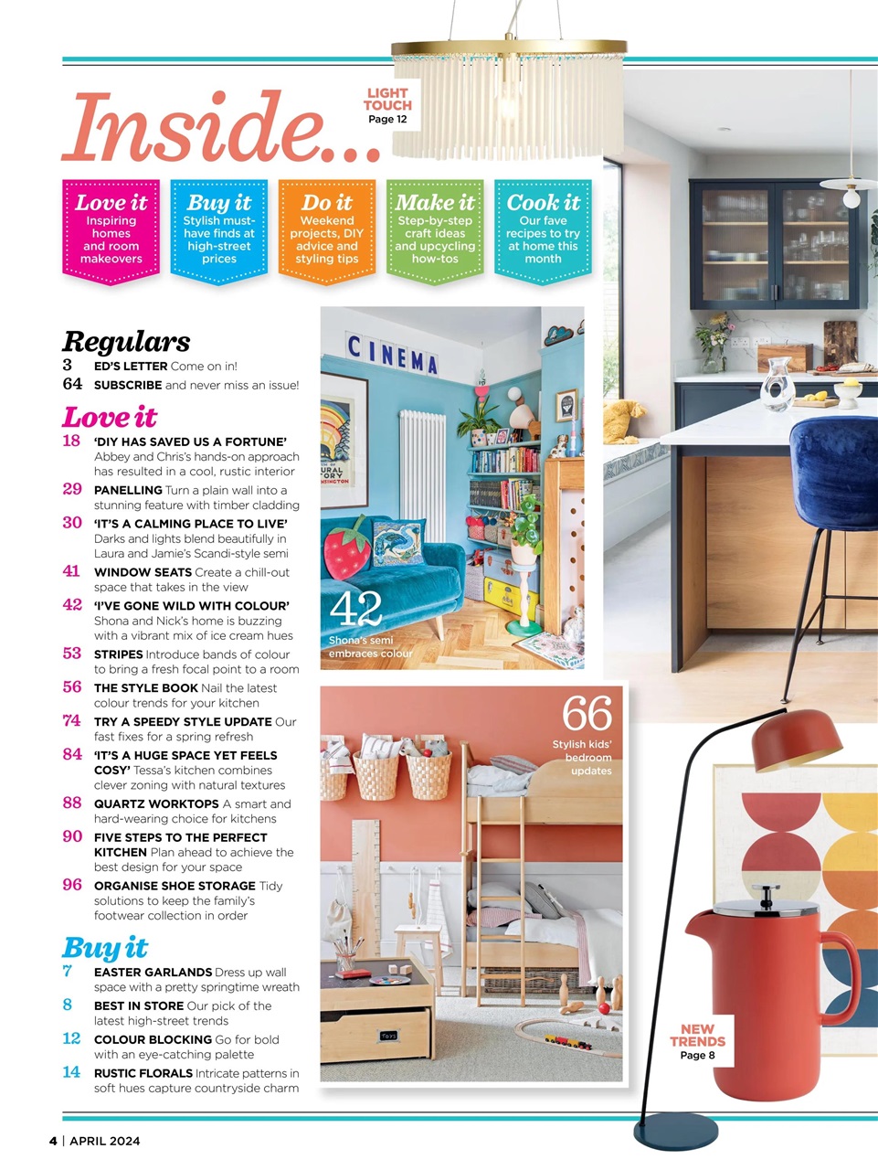 Style at Home Preview Pages