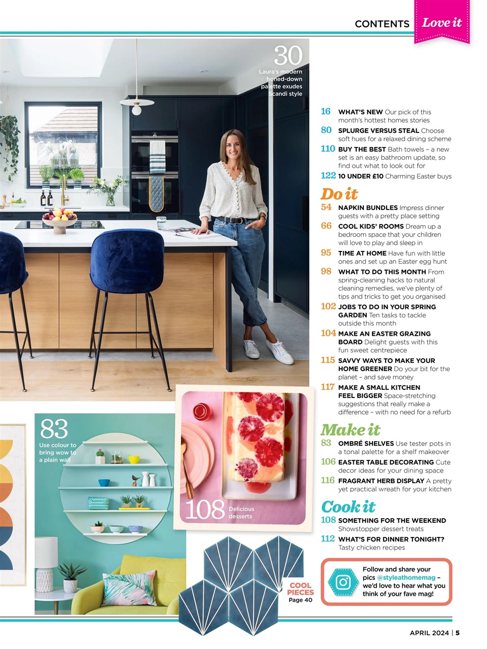 Style at Home Preview Pages
