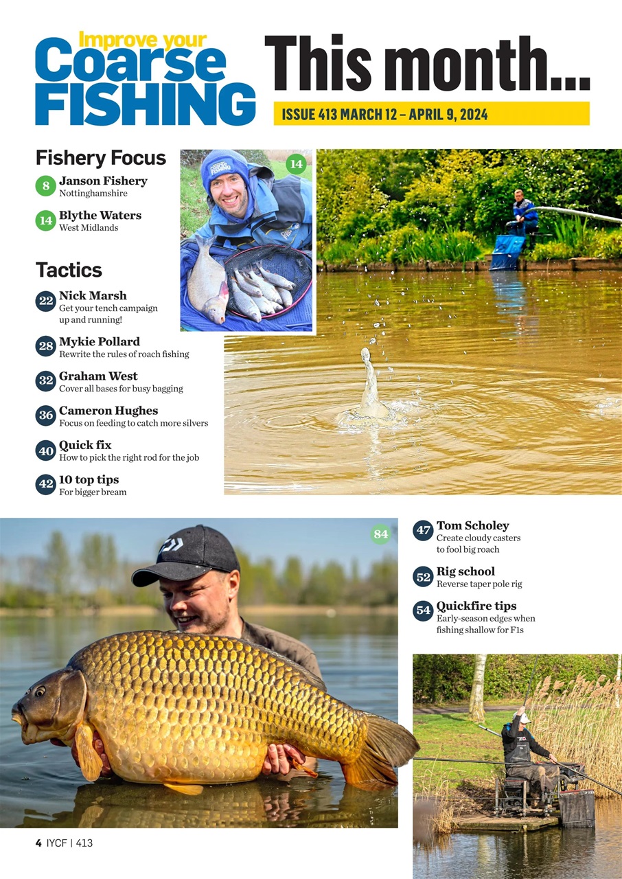 Improve Your Coarse Fishing Preview Pages