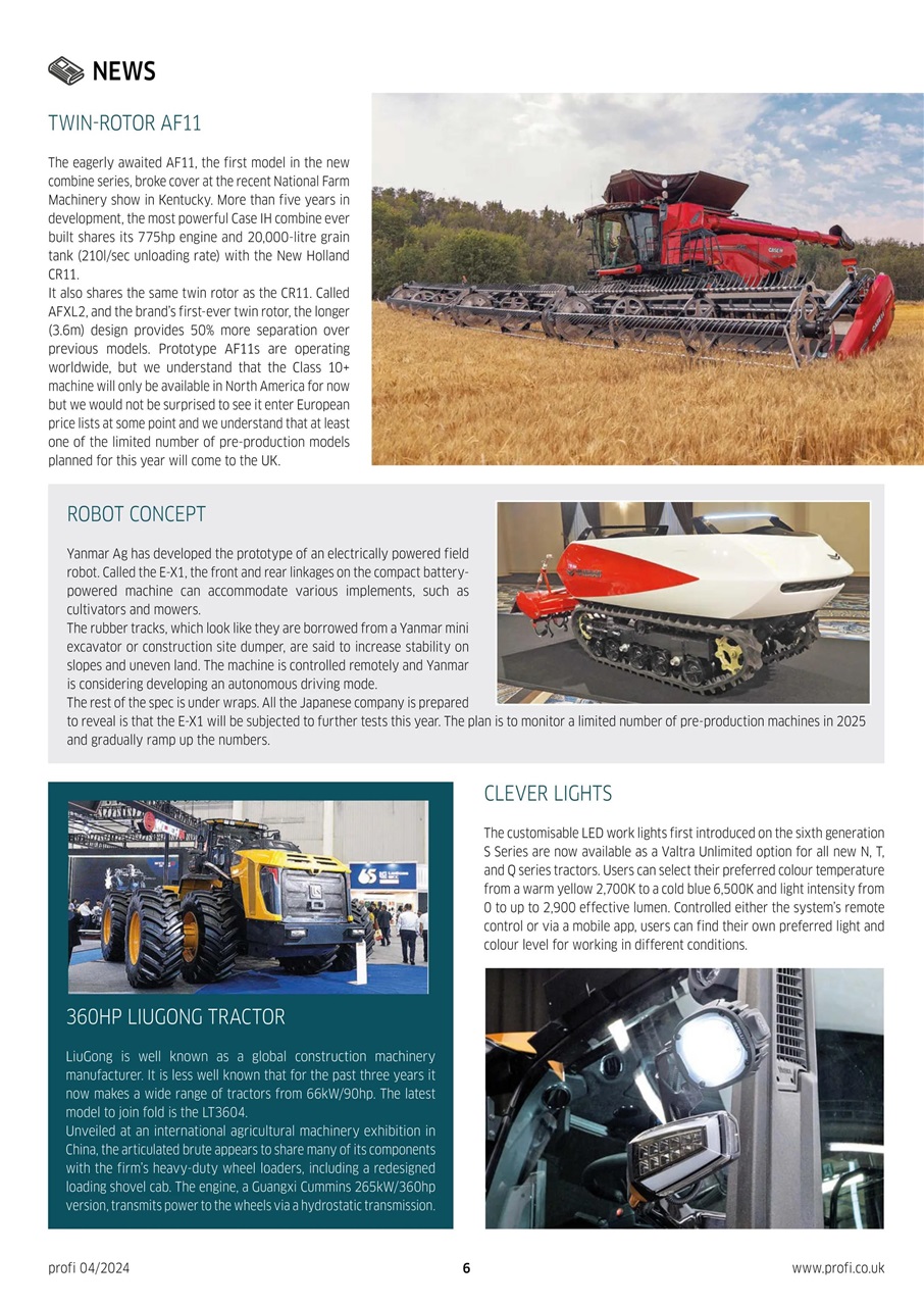 Profi International Preview Pages