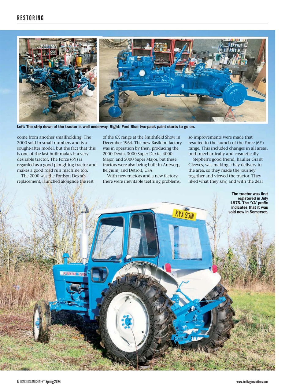 Tractor & Machinery Preview Pages