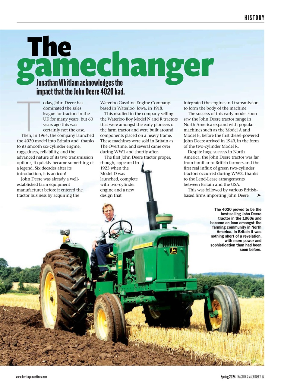 Tractor & Machinery Preview Pages