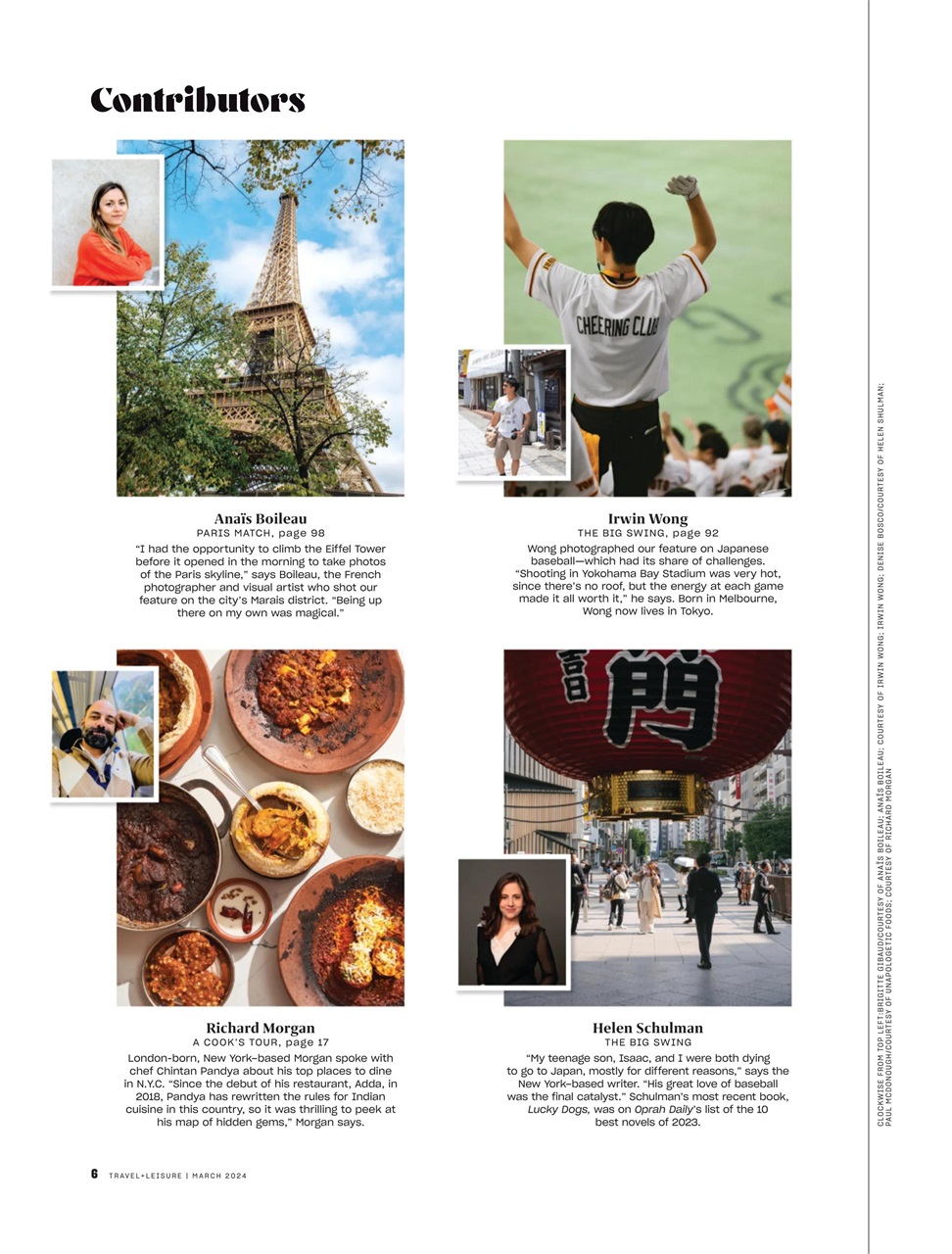 Travel + Leisure Preview Pages