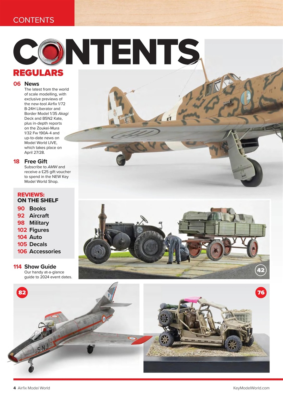 Airfix Model World Preview Pages