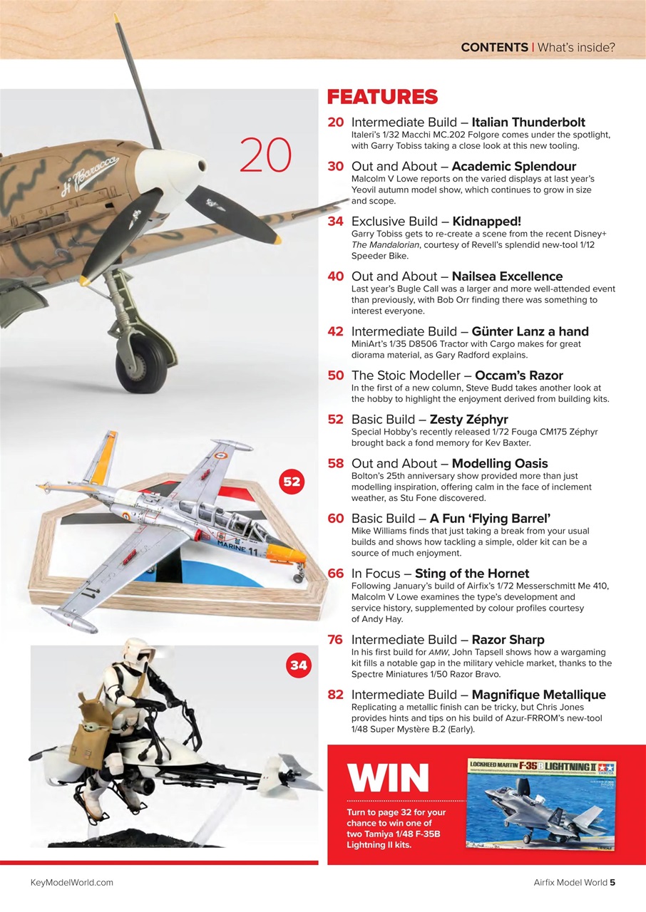 Airfix Model World Preview Pages