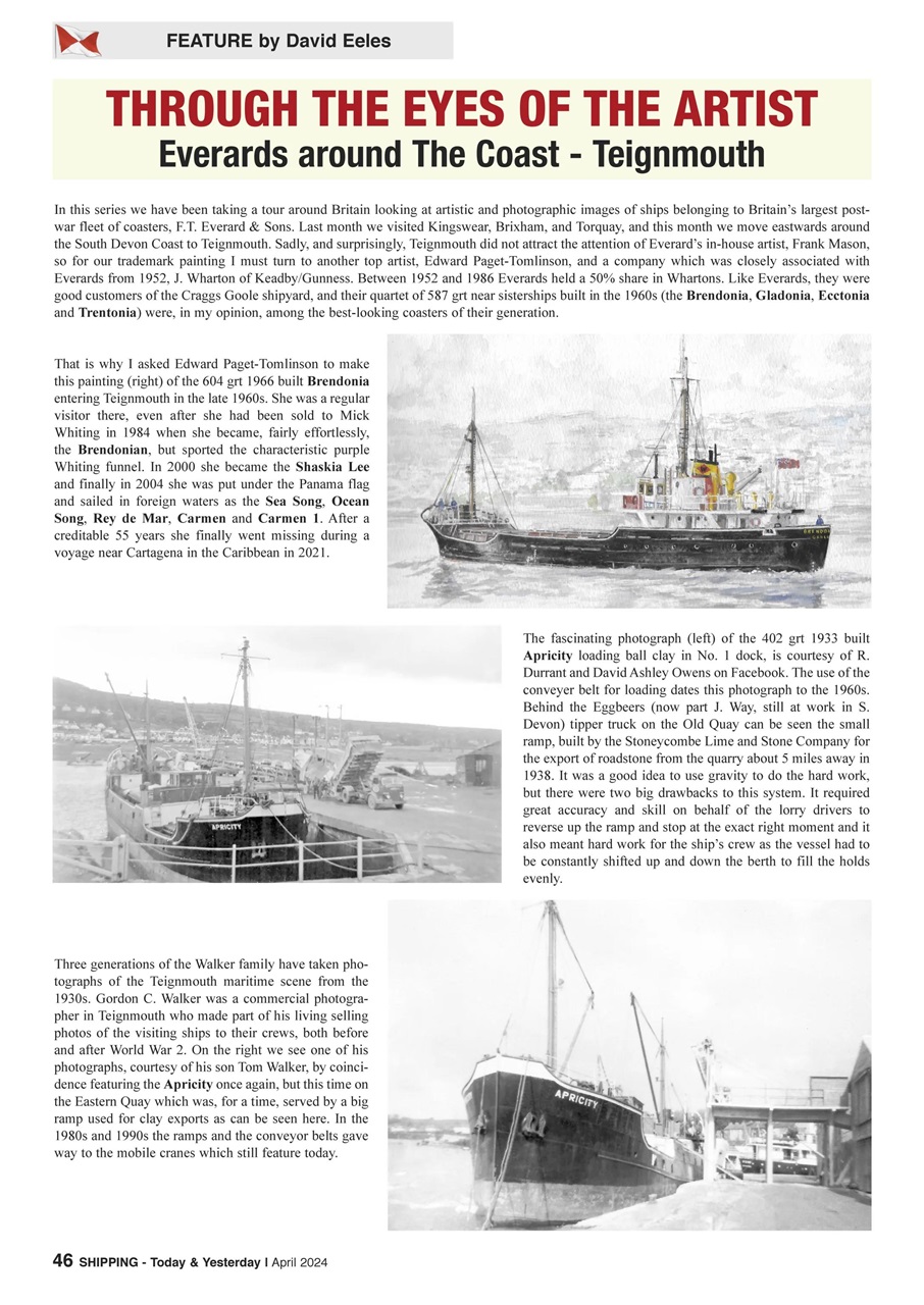 Shipping Today & Yesterday Preview Pages