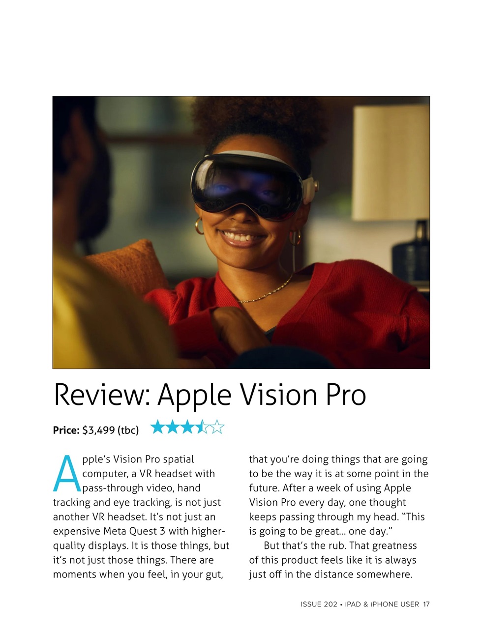 iPad and iPhone User Preview Pages