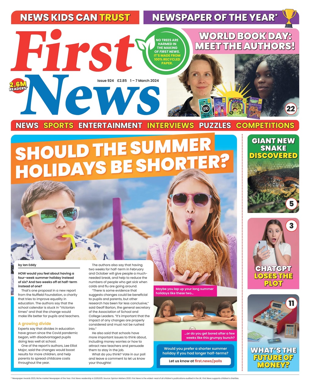 First News Preview Pages