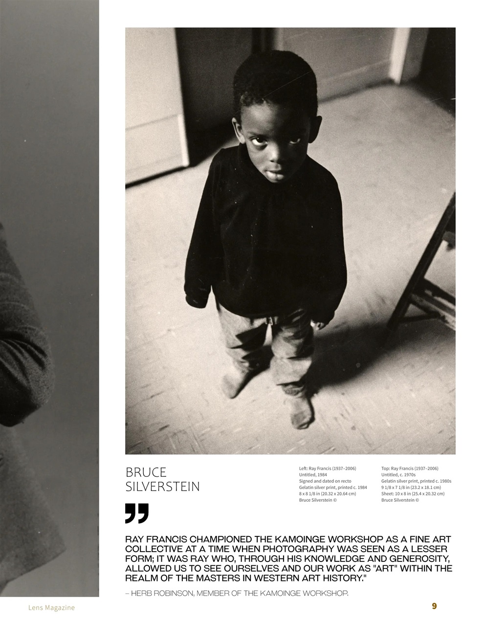 Lens Magazine Preview Pages