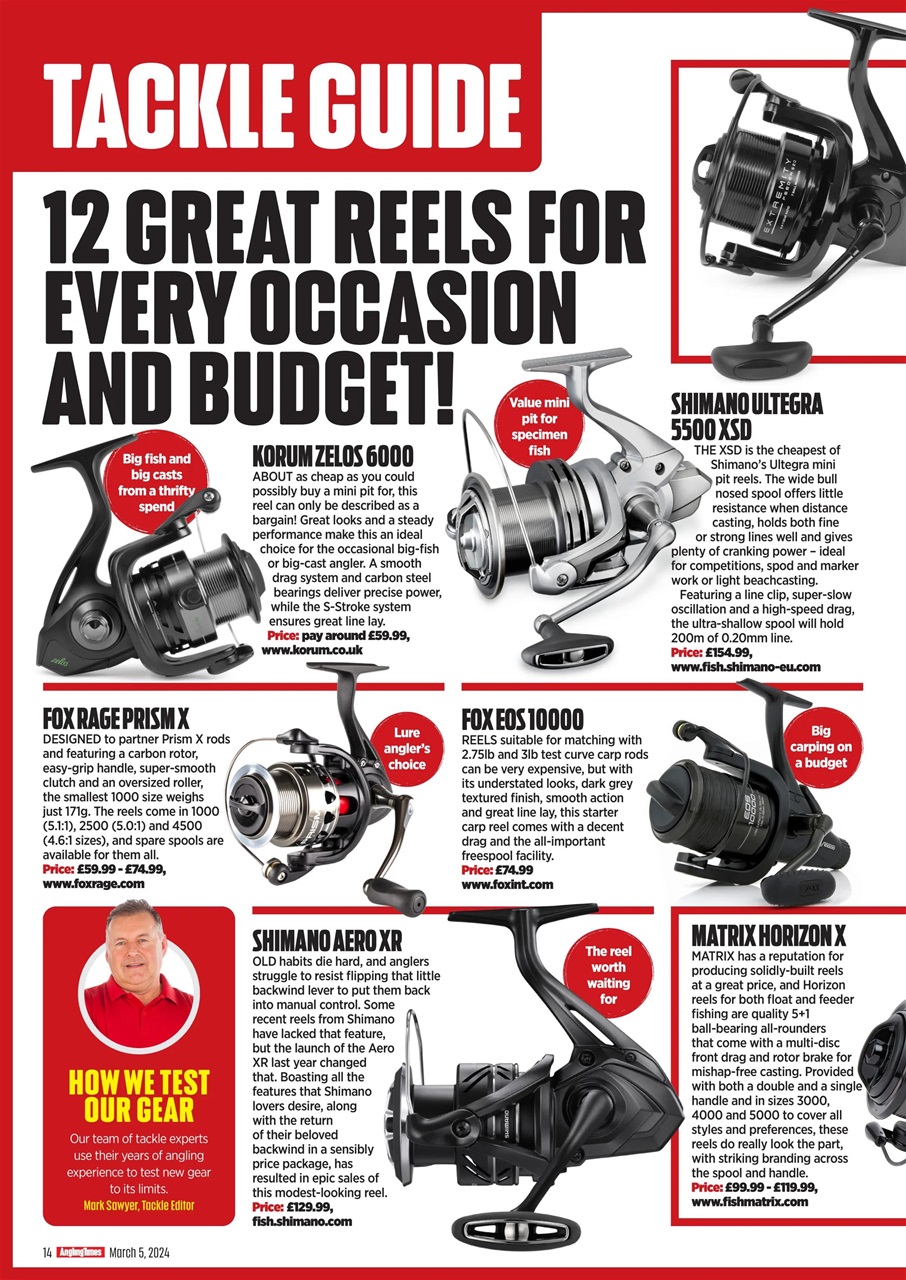 Angling Times Preview Pages