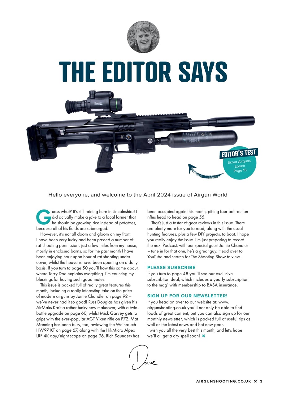 Airgun World Preview Pages