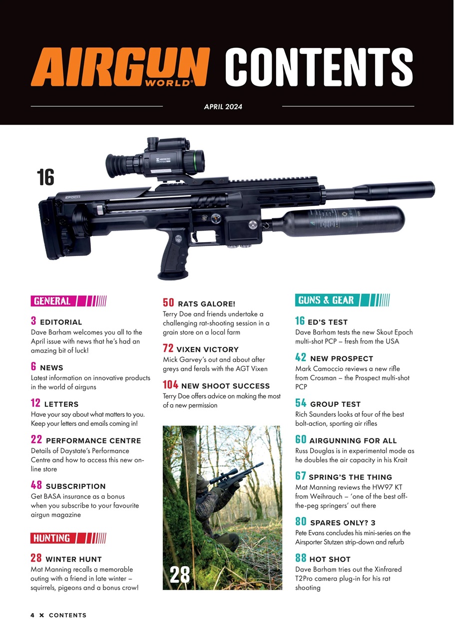 Airgun World Preview Pages
