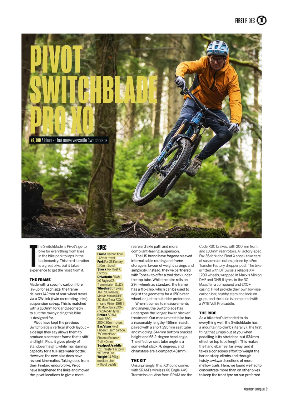 Mountain Biking UK Preview Pages