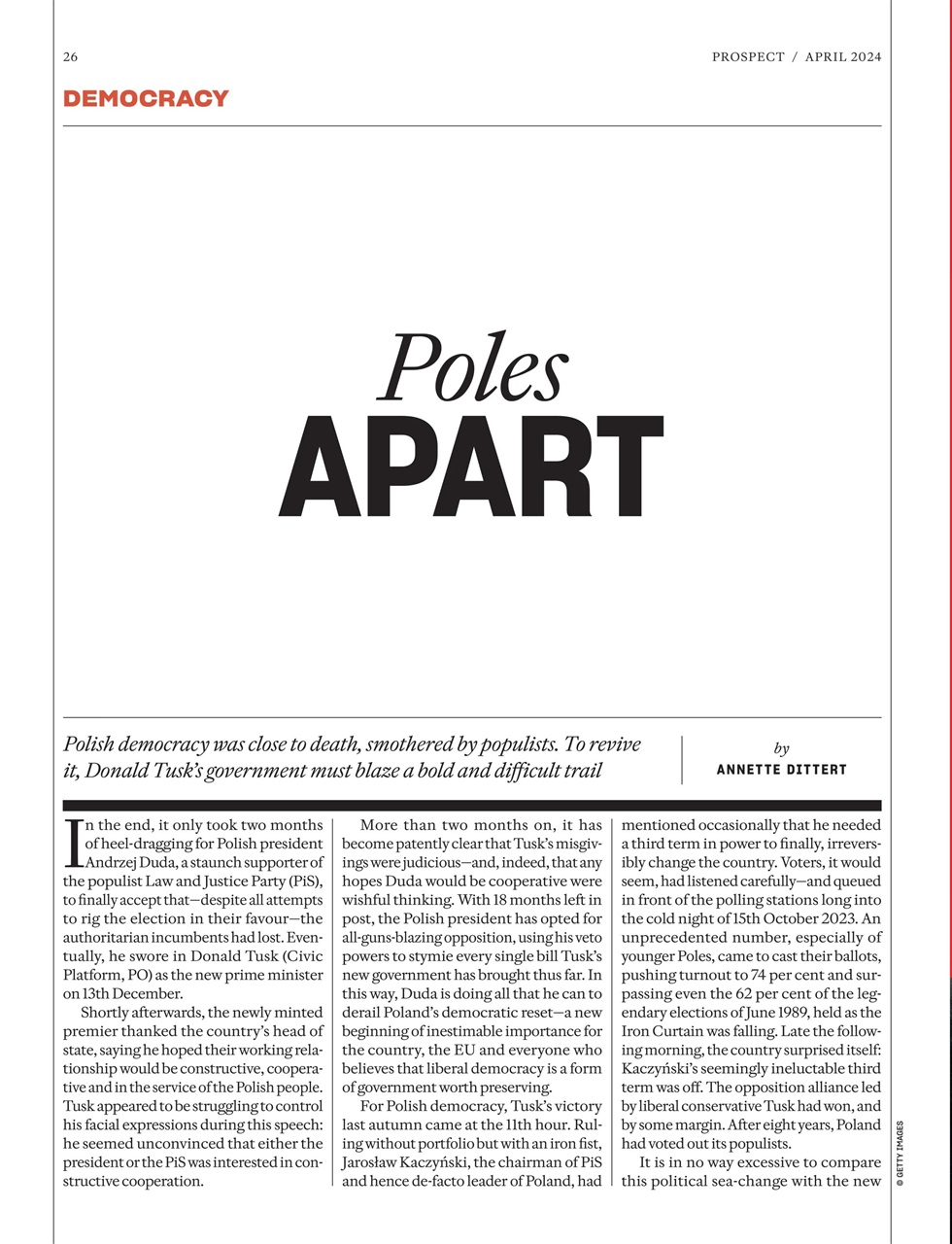 Prospect Magazine Preview Pages