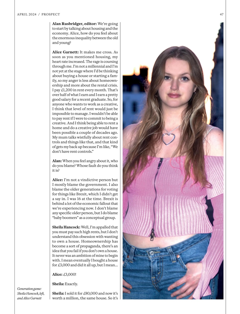 Prospect Magazine Preview Pages