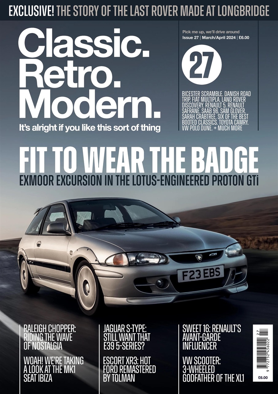 Classic Retro Modern Magazine Preview Pages