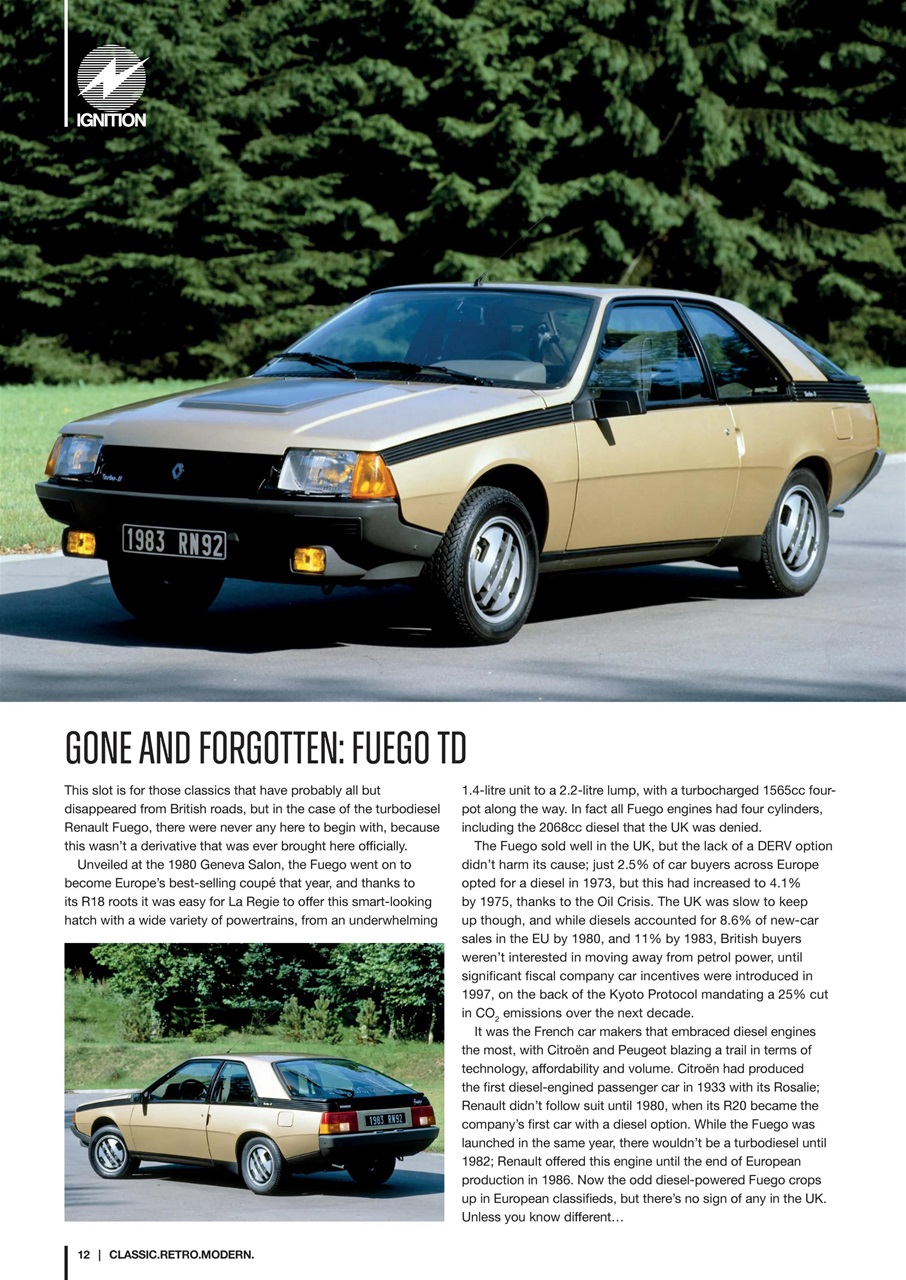 Classic Retro Modern Magazine Preview Pages