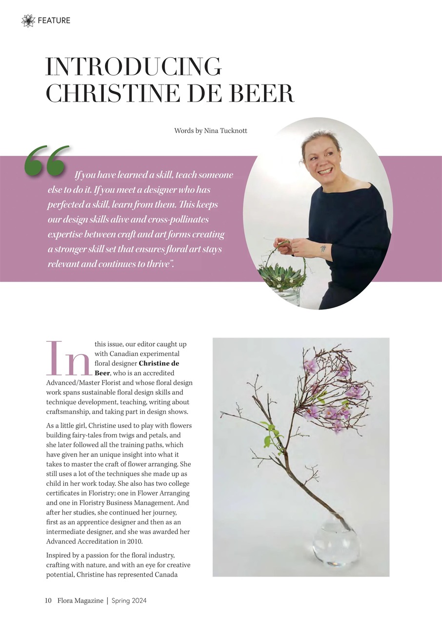 Flora International Preview Pages