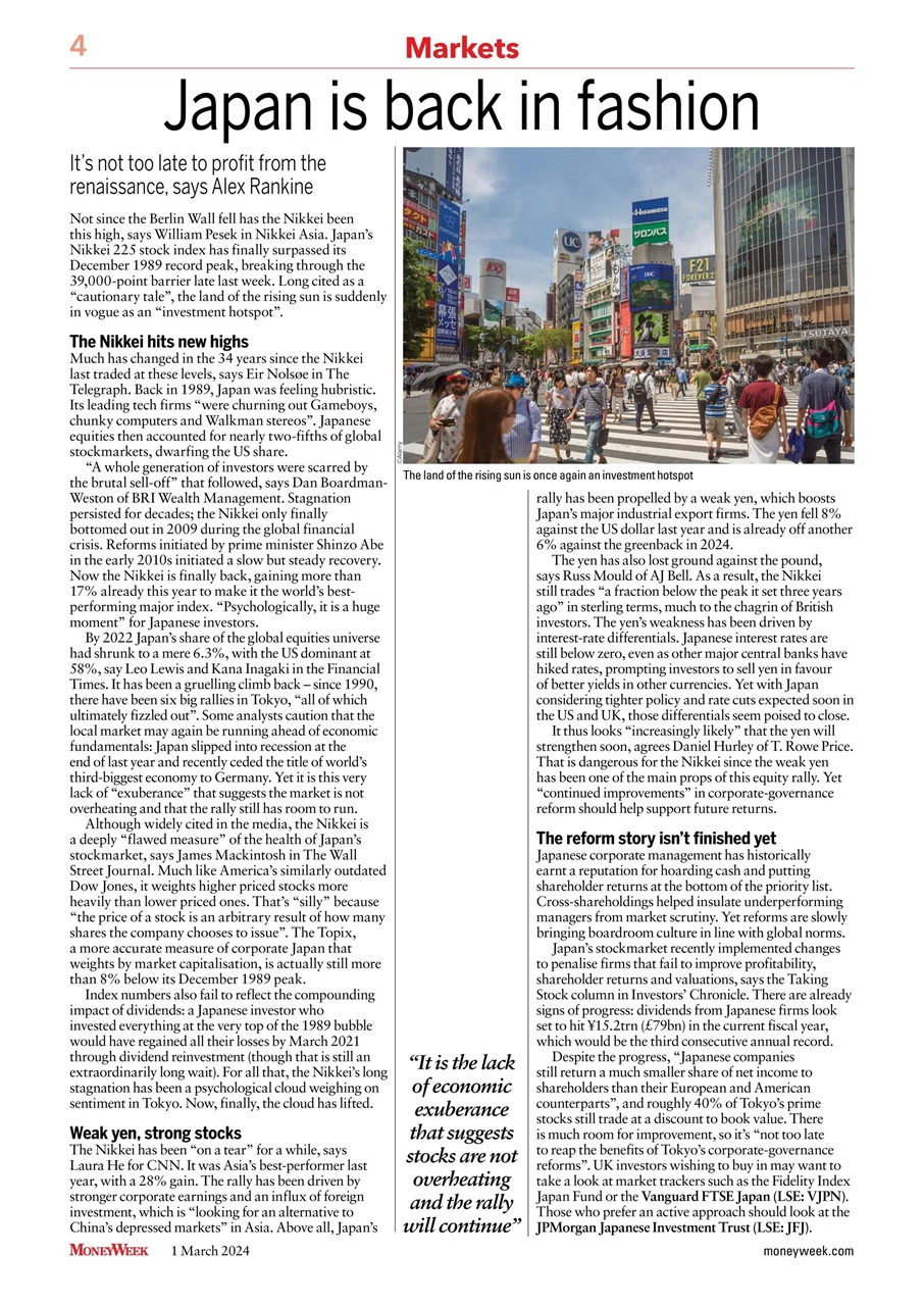 MoneyWeek Preview Pages