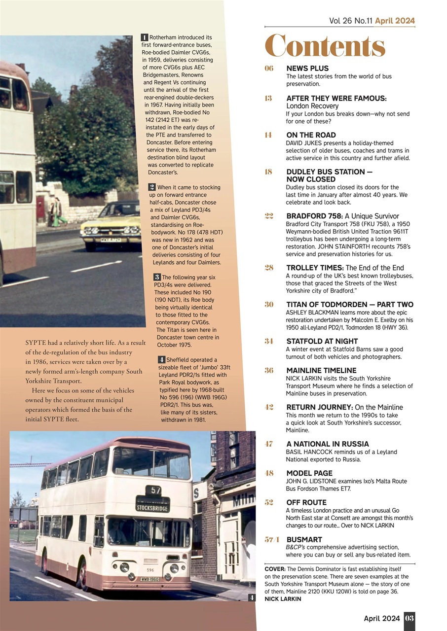 Bus & Coach Preservation Preview Pages