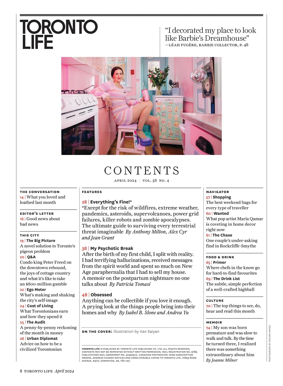 Toronto Life Preview Pages