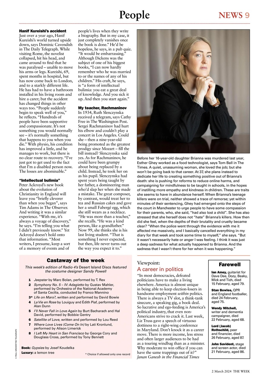 The Week Preview Pages