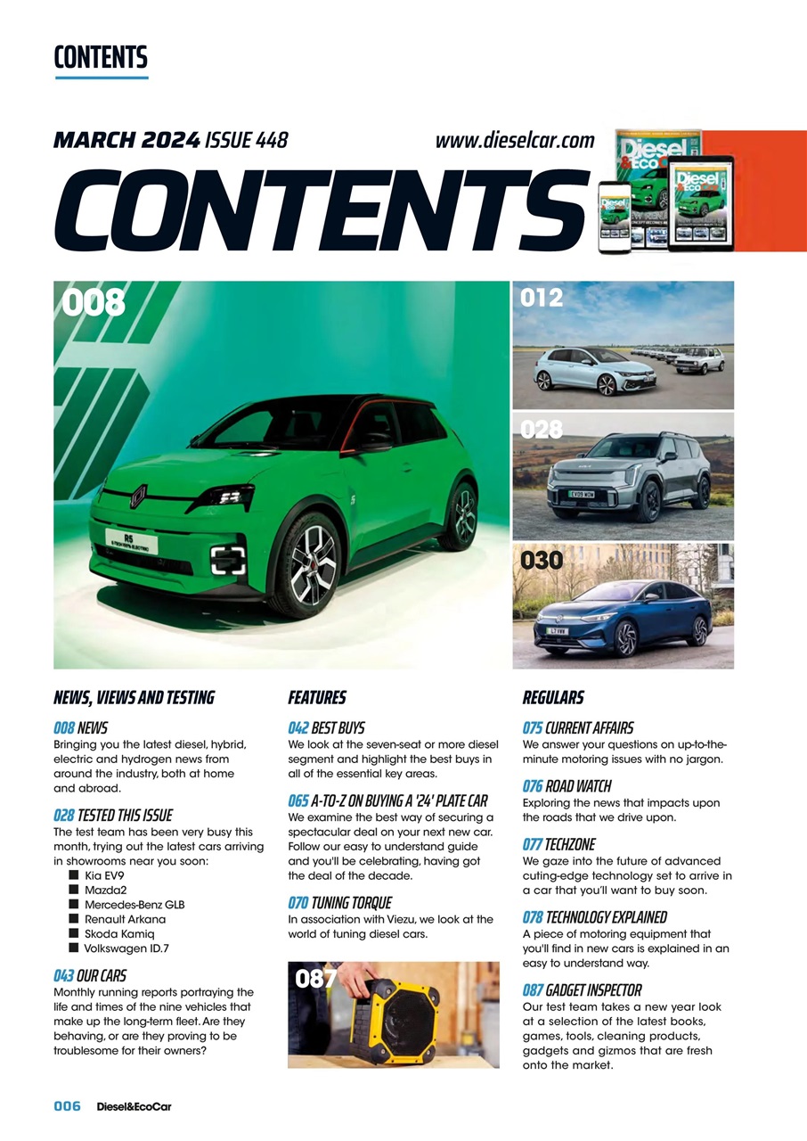Diesel&EcoCar Magazine Preview Pages