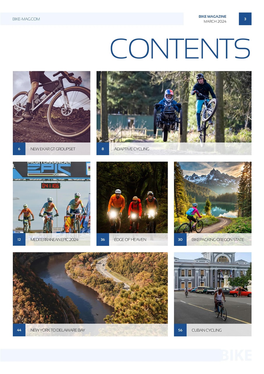 BIKE Magazine Preview Pages