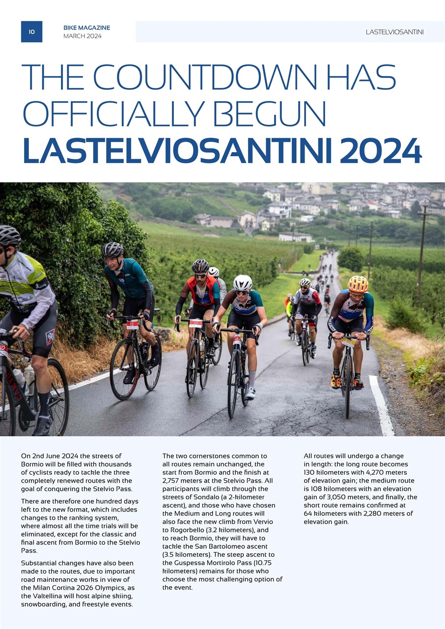 BIKE Magazine Preview Pages