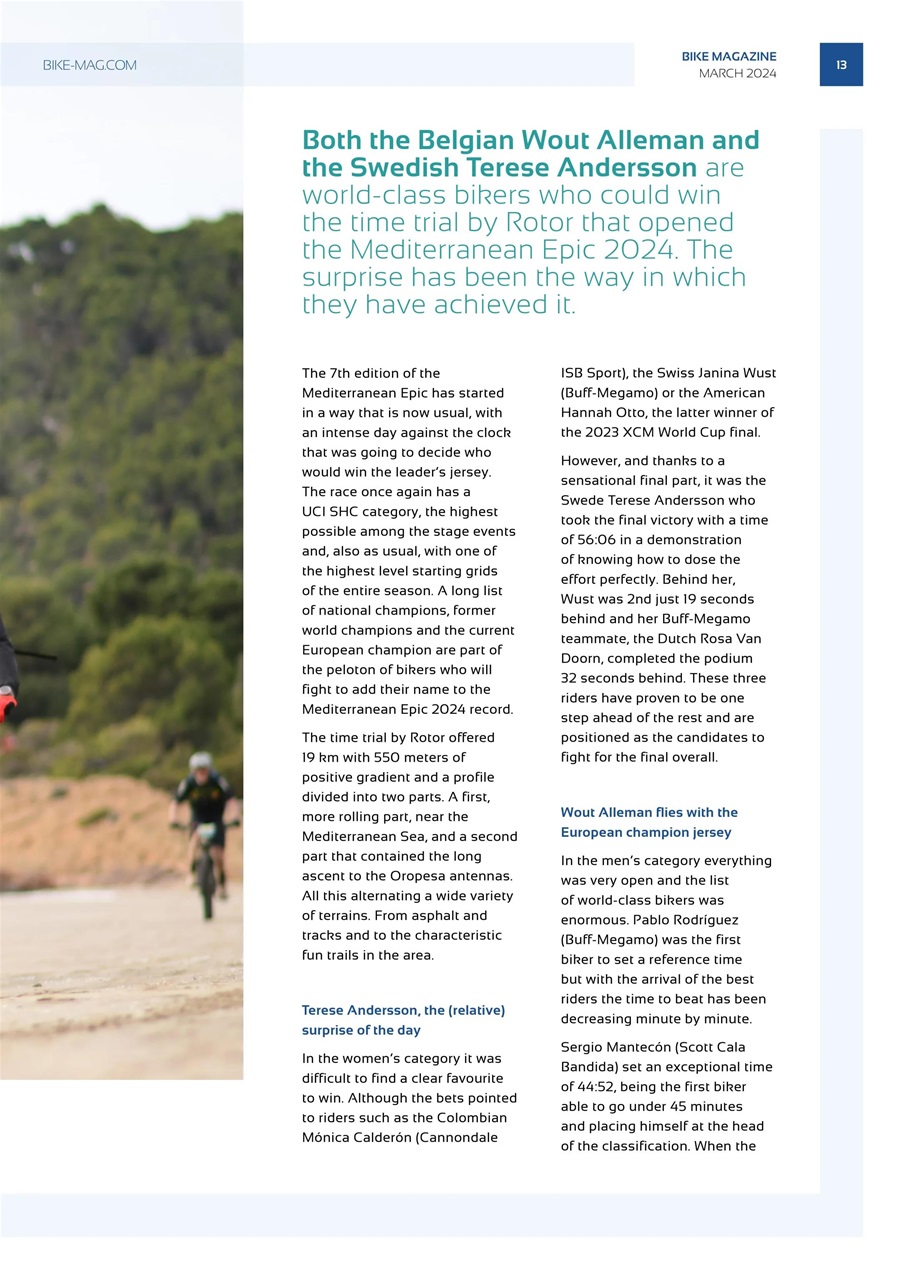 BIKE Magazine Preview Pages