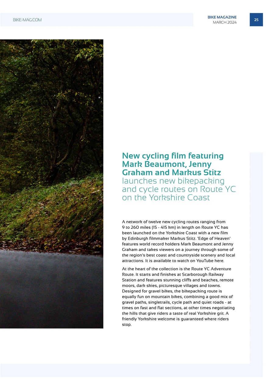 BIKE Magazine Preview Pages