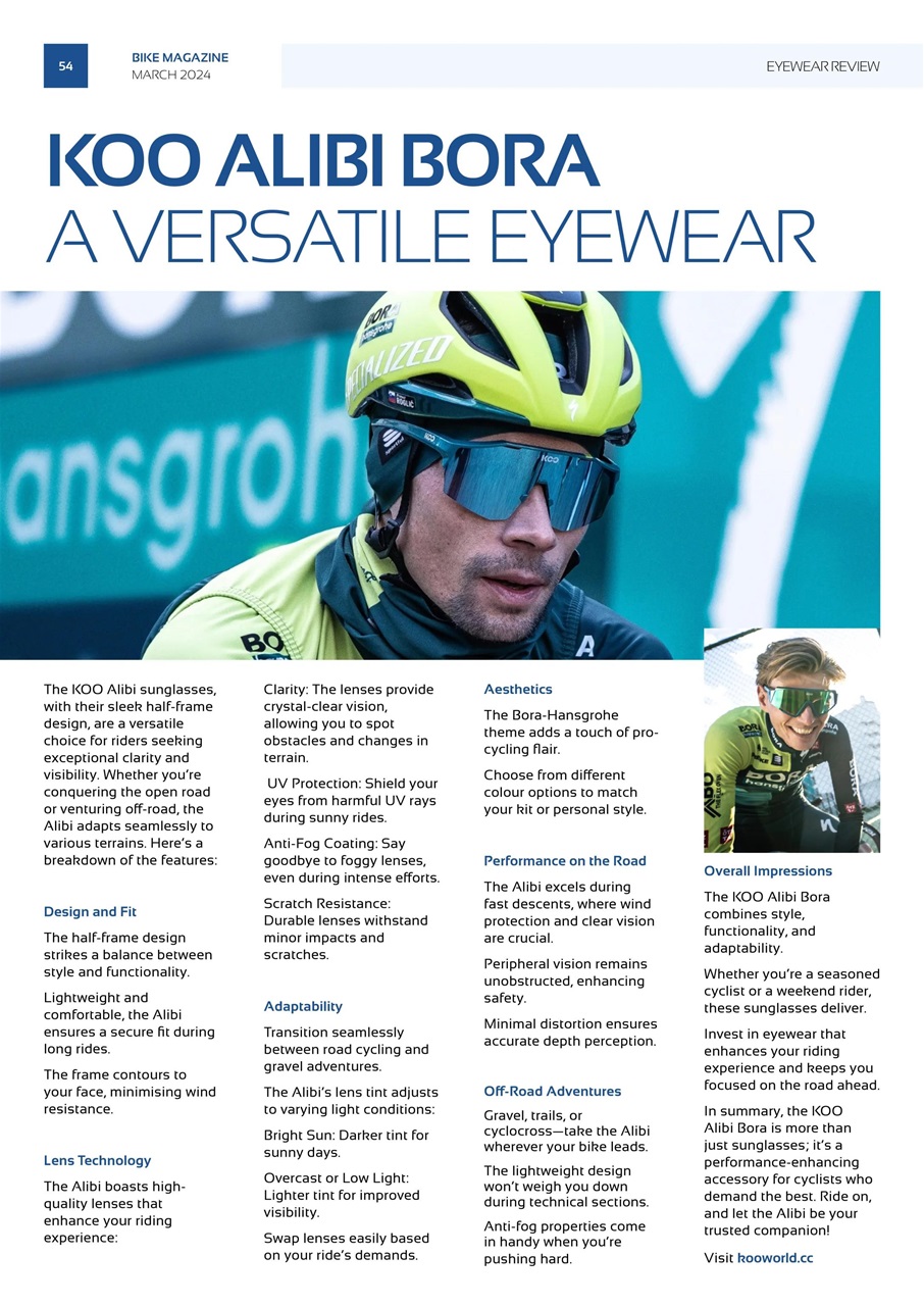 BIKE Magazine Preview Pages