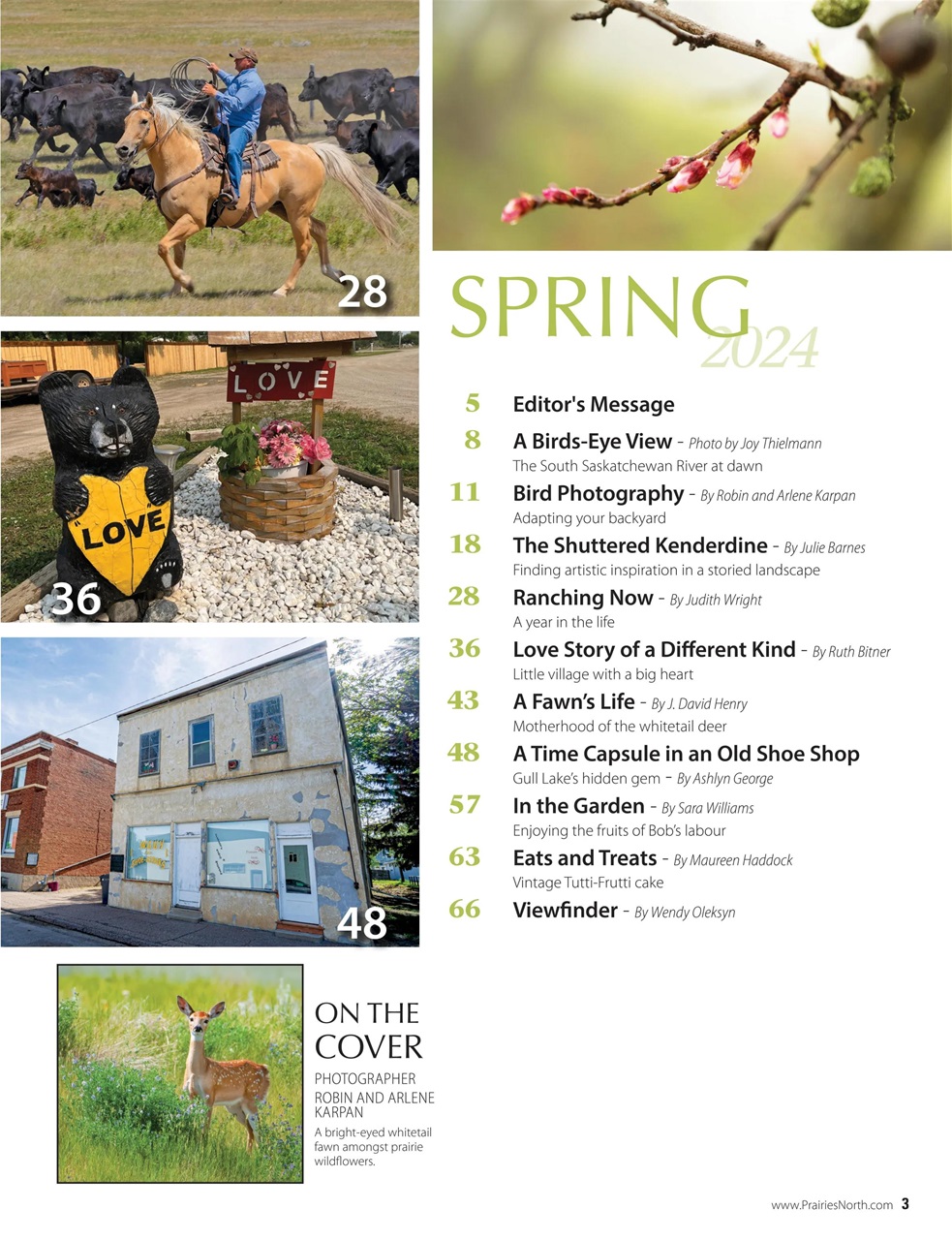 Prairies North Magazine Preview Pages