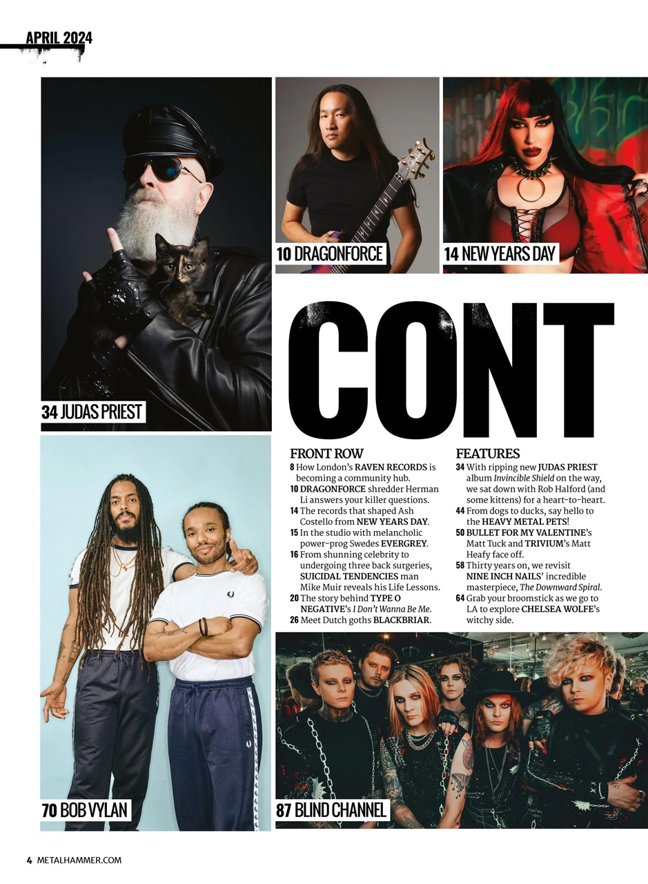 Metal Hammer Preview Pages