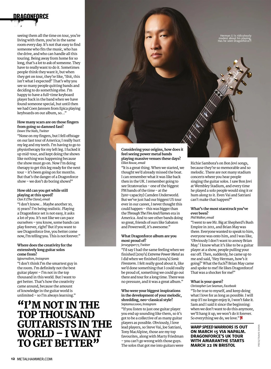 Metal Hammer Preview Pages